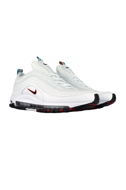 Air Max 97 white Multi Pull tabs - Image 2
