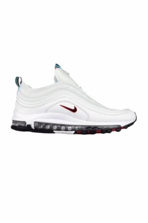 Air Max 97 white Multi Pull tabs